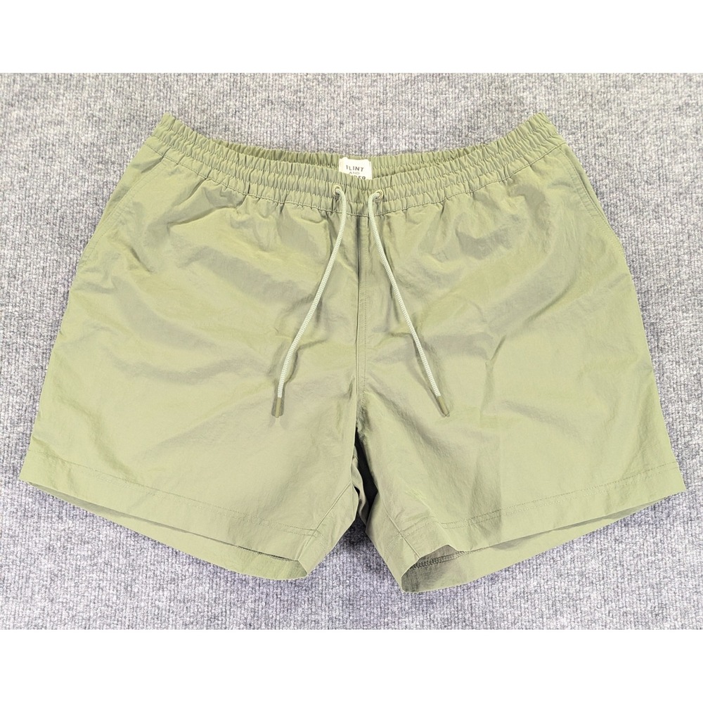 Flint and Tinder Mens 365 Shorts Olive Green Large 6 Inch Inseam F-730003